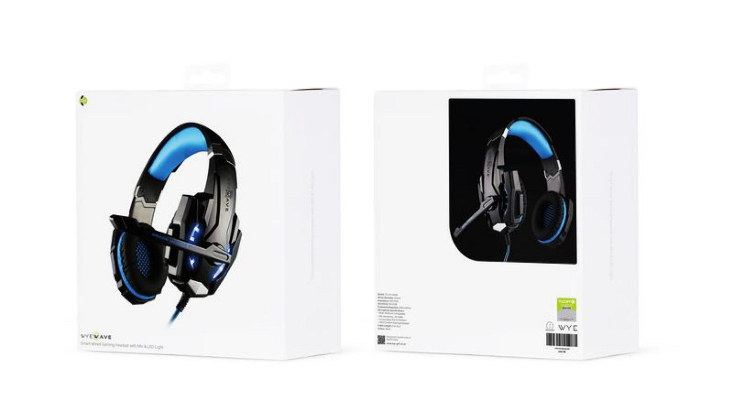 Smart Wired Gaming Headset
