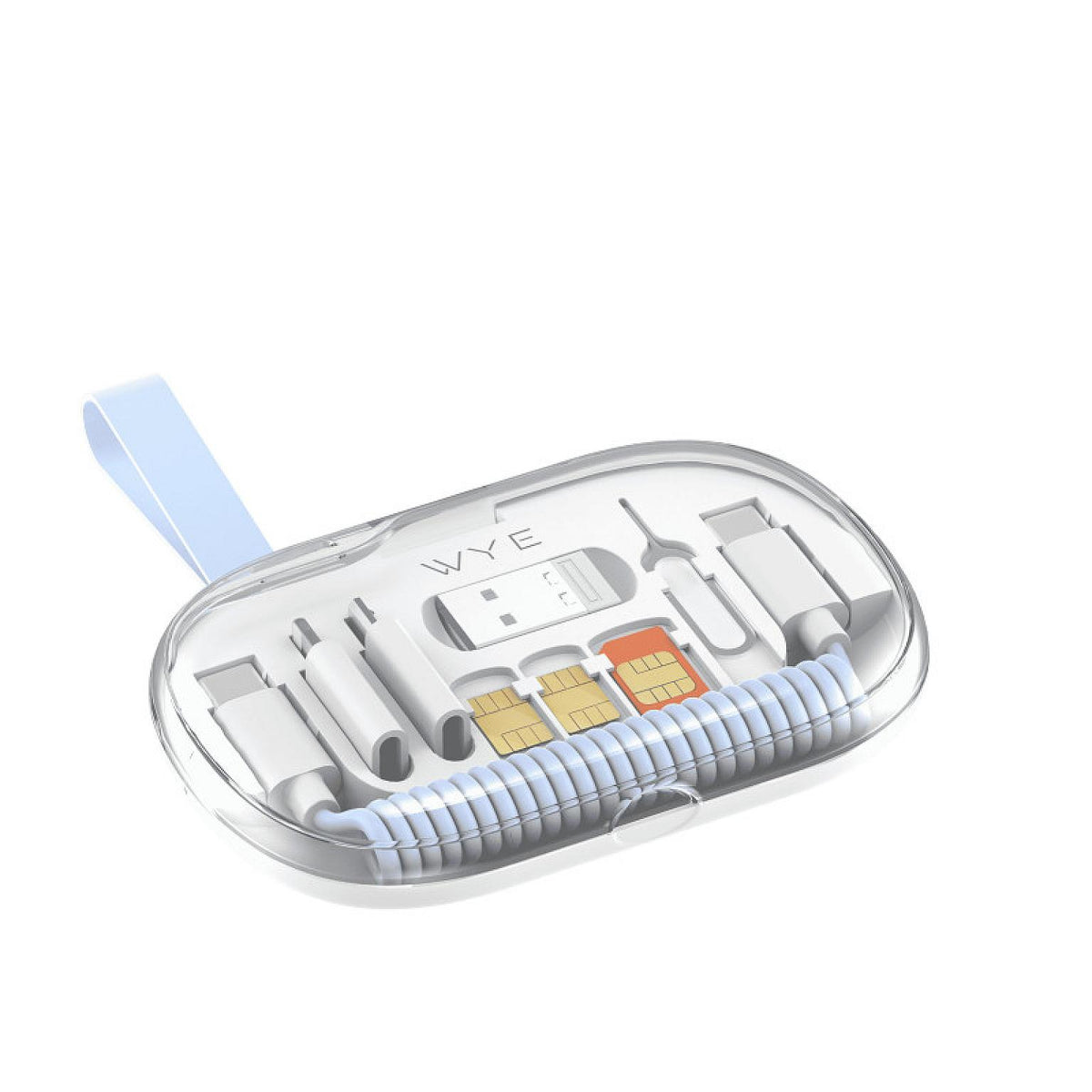 Multifunctional Data Adaptor Storage Box