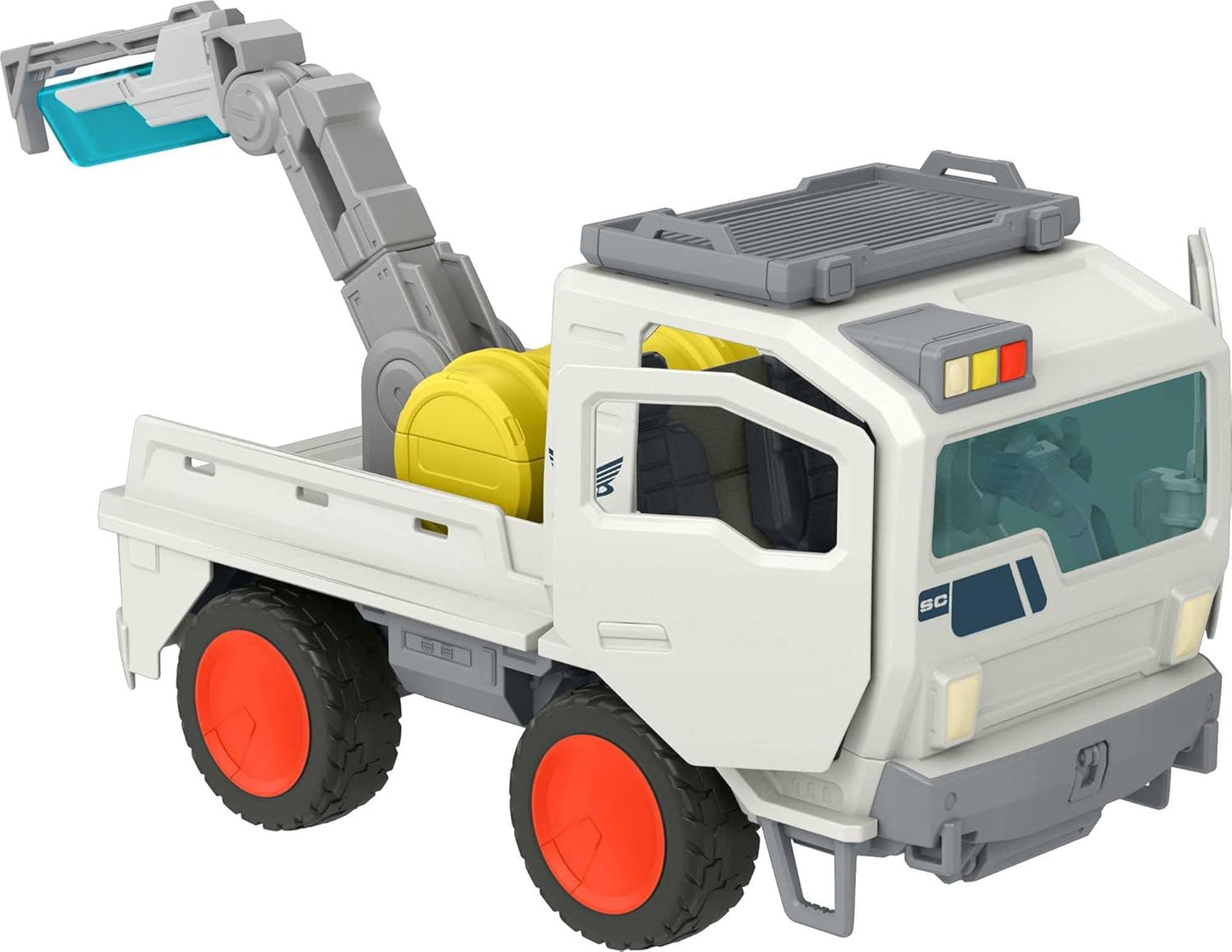 Buzz LightYear Space Base Utility Vehicle (5 Inch), Car with Rolling Wheels, 4 Years and up