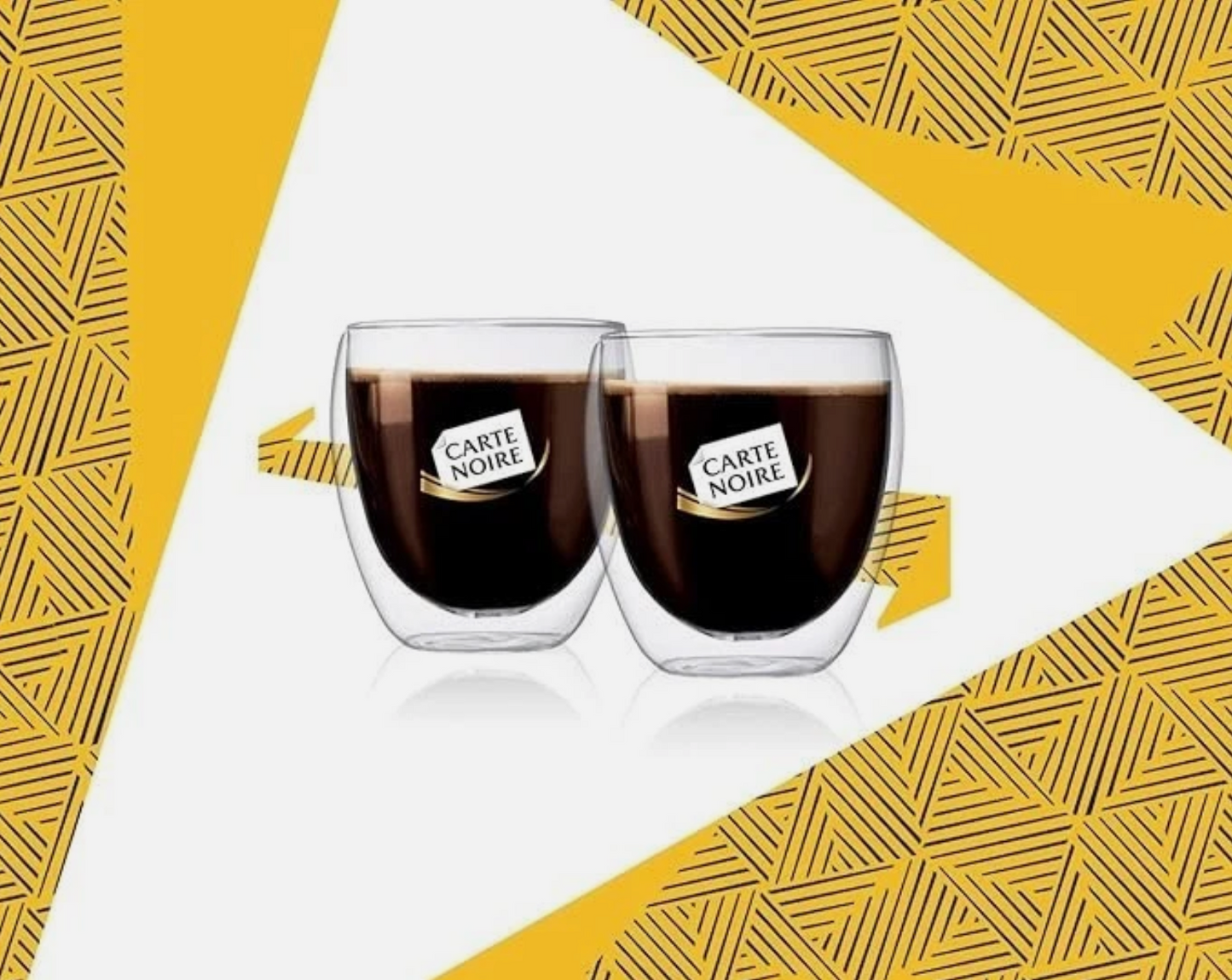 2pc Bodum Double Wall Glass Cups Insulated Hot Coffee, Cold Drinks Glasses 250ml