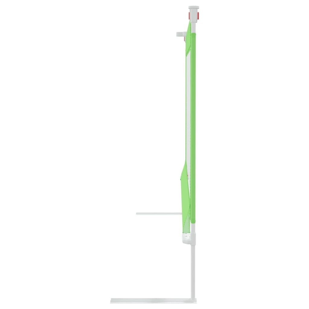 Toddler Safety Bed Rail Green 120x25 cm Fabric