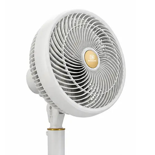 10" Oscillating TURBO Pedestal Stand Fan | 3-Speed HIGH Airflow Electric Cooling Fan with Adjustable Tilt & Height Super Fast