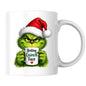Sarcastic Grinch Face Ceramic Mug – Funny Holiday Grumpy Character (325ml) | Available in Multicolours | Fast Dispatch by UK Seller (M1238)