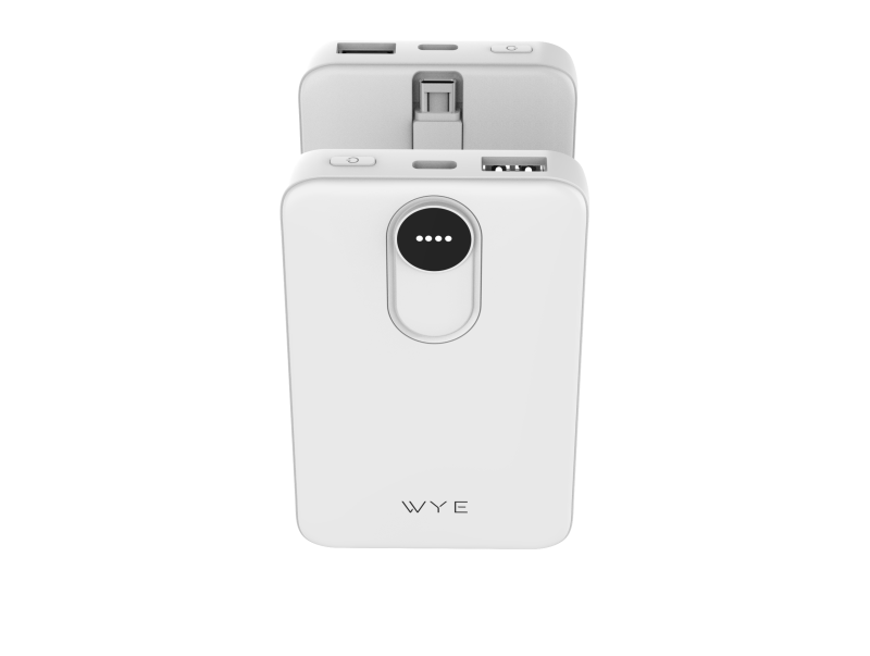 5000mAh Portable Power Bank with USB-C Cable