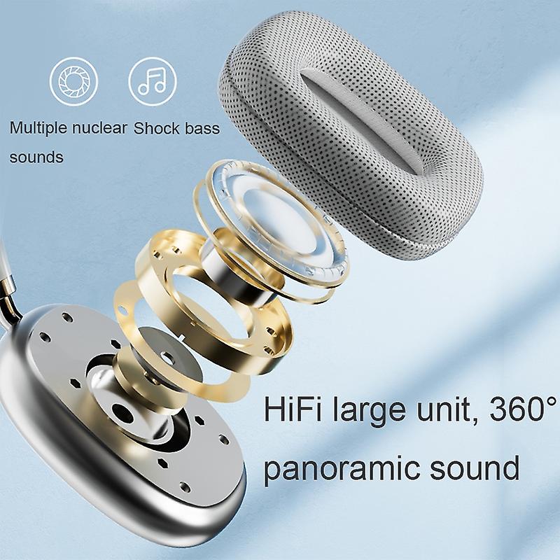 P9 Pro Max HiFi Noise Reduction Wireless Bluetooth Headset