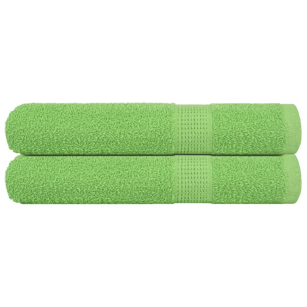 Sauna Towels "FROGN" 2 pcs Apple Green 80x200 cm 360 gsm