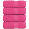 Wash Towels "FROGN" 4 pcs Pink 30x30 cm 360 gsm