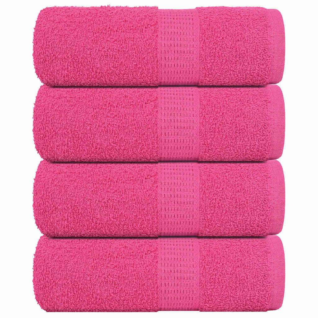 Wash Towels "FROGN" 4 pcs Pink 30x30 cm 360 gsm