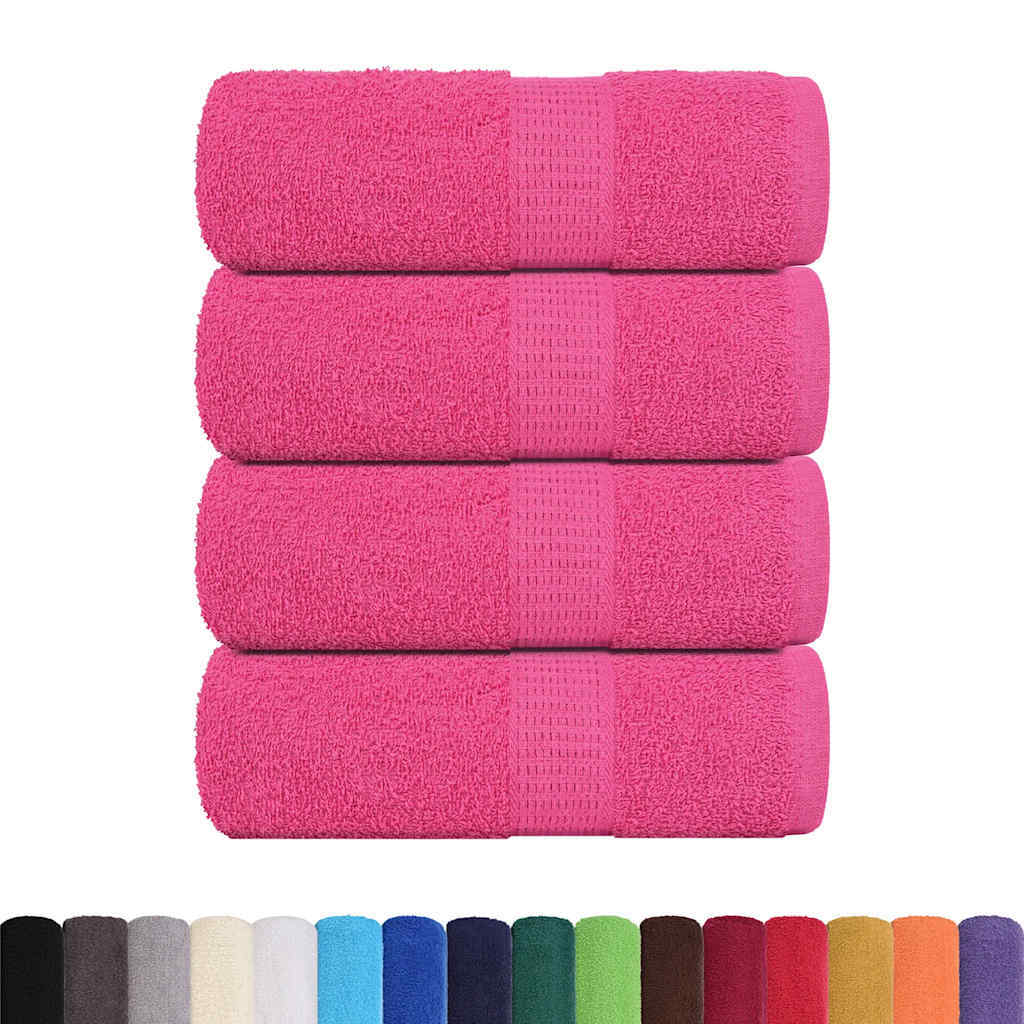 Wash Towels "FROGN" 4 pcs Pink 30x30 cm 360 gsm