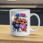 Funny Mug Highland Cow Couple "Oh FFS! Where's My V?" Coffee Mug Sarcastic Meme Animals Ceramic Tea Cup & Novelty Streetwear Gift 325ml | Available in Multicolours | Fast Dispatch by UK Seller (M1322)