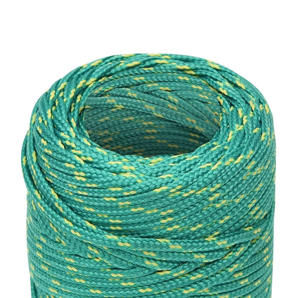 Boat Rope Green 2 mm 500 m Polypropylene