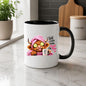 Humorous Mug "Self Care Looks Good On Moo" Highland Cow 325ml Ceramic Coffee Mug Cute Animal Tea Cup with Spa Cucumber Eyes, Pink Towel & Mug Gift | Available in Multicolours | Fast Dispatch by UK Seller (M1277)