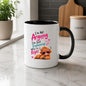 Sassy Mug "I'm Not Arguing I'm Just Explaining Why I'm Right" Highland Cow 325ml Ceramic Coffee Mug – Funny Sarcastic Tea Cup with Pink Sunglasses Hearts Gift | Available in Multicolours | Fast Dispatch by UK Seller (M1283)