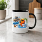Funny Mug "Mr Always On The Toilet" Phone Addict Bathroom Humour Coffee Cup 350ml Ceramic Novelty Gift for Husband Boyfriend Dad Grandad Men, Funny Toilet Joke Birthday Christmas Secret Santa Fathers Day Gift | Fast Dispatch by UK Seller (M1020)
