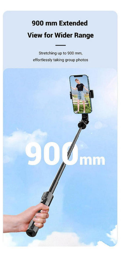 Mini Tripod & Selfie Stick for Vlogging and Streaming