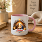 Religious Christmas Mug "A Saviour Is Born" A Saviour Is Born 325ml Ceramic Coffee Mug – Nativity Scene Christmas Mug with Baby Jesus, Mary & Joseph | Christian Holiday Gift | Fast Dispatch by UK Seller (M3338)