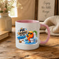 Funny Mug "Mr Always On The Toilet" Phone Addict Bathroom Humour Coffee Cup 350ml Ceramic Novelty Gift for Husband Boyfriend Dad Grandad Men, Funny Toilet Joke Birthday Christmas Secret Santa Fathers Day Gift | Fast Dispatch by UK Seller (M1020)