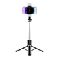 Compact Mini Live Broadcast Tripod & Extendable Selfie-Stick with Dual Fill Lights