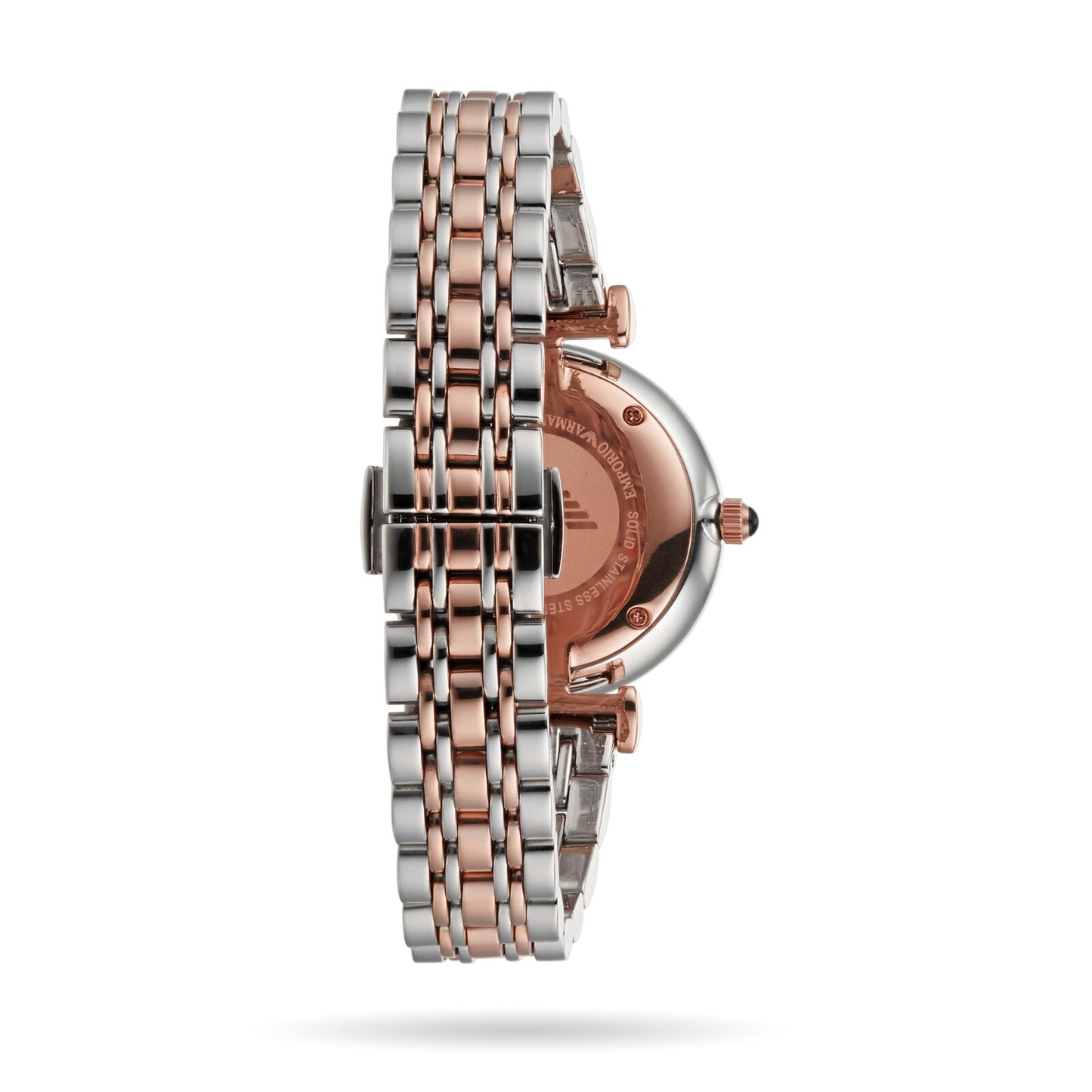 Emporio Armani Ladies's Cubic Zirconia Bracelet Strap Watch