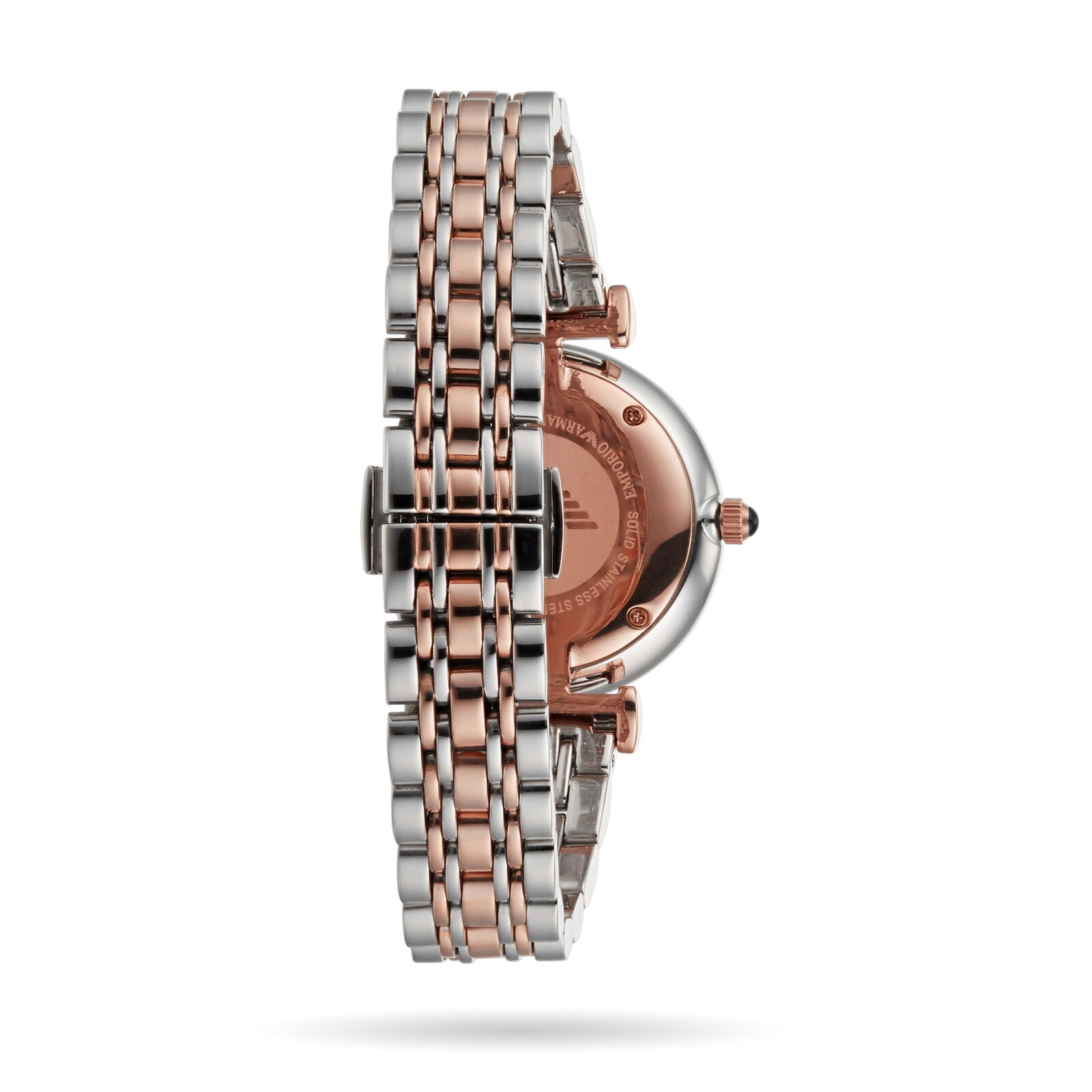 Emporio Armani Ladies's Cubic Zirconia Bracelet Strap Watch