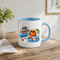 Funny Mug "Mr Always On The Toilet" Phone Addict Bathroom Humour Coffee Cup 350ml Ceramic Novelty Gift for Husband Boyfriend Dad Grandad Men, Funny Toilet Joke Birthday Christmas Secret Santa Fathers Day Gift | Fast Dispatch by UK Seller (M1020)