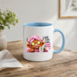 Humorous Mug "Self Care Looks Good On Moo" Highland Cow 325ml Ceramic Coffee Mug Cute Animal Tea Cup with Spa Cucumber Eyes, Pink Towel & Mug Gift | Available in Multicolours | Fast Dispatch by UK Seller (M1277)