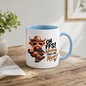 Highland Cow Whiskey Lover Mug "Oh FFS! Whiskey Makes Me Nicer!" Oh FFS! Whiskey Makes Me Nicer! 325ml Ceramic Coffee Mug – Cute Highland Cow in Cowboy Hat, Hoodie & Boots holding Rocks Glass | Funny Gift | Fast Dispatch by UK Seller (M3394)