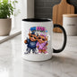 Funny Mug Highland Cow Couple "Oh FFS! Where's My V?" Coffee Mug Sarcastic Meme Animals Ceramic Tea Cup & Novelty Streetwear Gift 325ml | Available in Multicolours | Fast Dispatch by UK Seller (M1322)