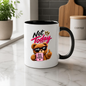 Sarcastic Mug "NOT TODAY" Attitude Teddy Bear 325ml Ceramic Coffee Mug Novelty Teddy Bear Tea Cup with F*CK OFF Sunglasses, Middle Finger & "Busy Doing Nothing" Mug Graphic Gift | Available in Multicolours | Fast Dispatch by UK Seller (M3085)