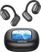 MINISO X30 Open-Ear Wireless Earbuds Clip-On Bluetooth Earphones with Smart Display Charging Case | HD Voice Long Battery Life