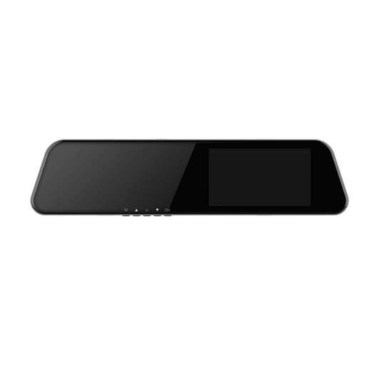 Full Touch Dual View Rearview Mirror Dash Camera | Rear View Mirror Smart Dash Cam with Front & Rear Recording