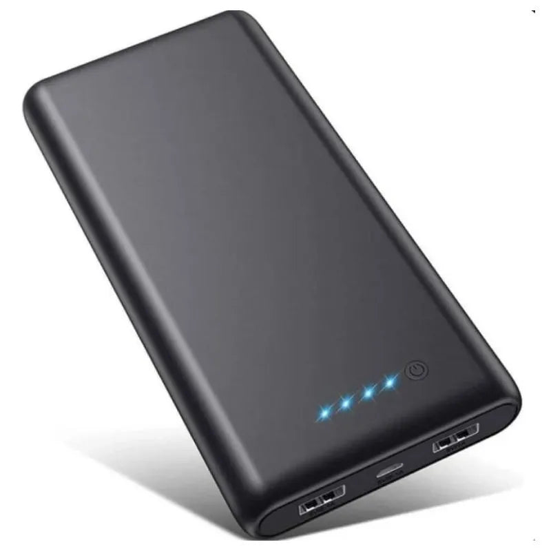 10000mAh Portable Power Bank Ultra Thin 3A Fast Charging | Dual USB & Type-C Ports Compact Lithium Polymer Battery Pack