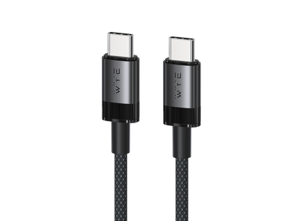 240W Braided Ultra Fast USB-C to USB-C Cable 2m | High-Power PD Data Sync Lead for Laptops & Mobiles