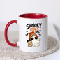 Halloween Mug "SPOOKY VIBES Only" Cool Ghost 325ml Ceramic Coffee Mug – Trendy Beanie Ghost Tea Cup with Sunglasses & Coffee Cup Graphic Gift | Available in Multicolours | Fast Dispatch by UK Seller (M3077)
