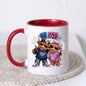 Funny Mug Highland Cow Couple "Oh FFS! Where's My V?" Coffee Mug Sarcastic Meme Animals Ceramic Tea Cup & Novelty Streetwear Gift 325ml | Available in Multicolours | Fast Dispatch by UK Seller (M1322)