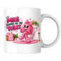 Funny Mug "Mrs Always On The Toilet" Pink Phone Addict Bathroom Humour Ceramic Coffee Cup 350ml, Cute Novelty Gift for Wife Girlfriend Mum Sister Best Friend, Birthday Christmas Secret Santa Mothers Day Gag Present | Fast Dispatch by UK Seller (M1021)