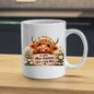 Inspiring Mug "A Little Moo-tivation Goes a Long Way" Highland Cow 325ml Ceramic Coffee Mug Cute Animal Tea Cup with Daisy Flower Crown & Wooden Sign | Available in Multicolours | Fast Dispatch by UK Seller (M1278)