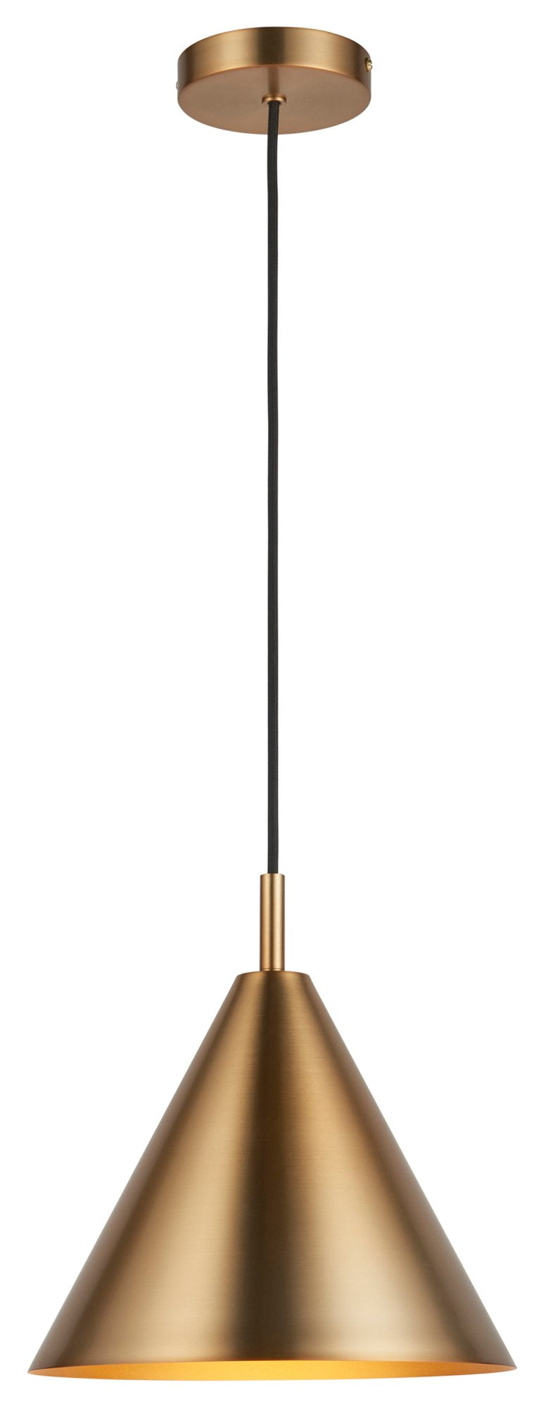 Direct Cape Pendant Light, Antique Brass 214