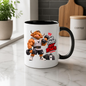 Gym Mug "No Excuses Just Results Muscular Highland Cow" No Excuses Just Results 325ml Ceramic Coffee Mug – Muscular Highland Cow Lifting Dumbbells In Hoodie Lifting Belt Gym Fitness Gift | Available in Multicolours | Fast Dispatch by UK Seller (M3273)