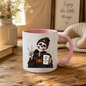 Halloween Mug "Skeleton Dead Inside But Caffeinated" Skeleton Dead Inside But Caffeinated 325ml Ceramic Coffee Mug – Funny Halloween Autumn Tea Cup Skeleton Black Hoodie Cup Graphic Gift | Available in Multicolours | Fast Dispatch by UK Seller (M3224)