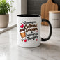 Sarcastic Mug "Running on Caffeine Sarcasm & Inappropriate Thoughts" 325ml Ceramic Coffee Mug Funny Coffee Lover Tea Cup with Takeaway Cup & Hearts Graphic Gift | Available in Multicolours | Fast Dispatch by UK Seller (M1305)