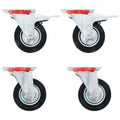 12 pcs Swivel Casters 100 mm