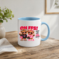 Birthday Highland Cows Mug "Oh Ffs! Another Year Older... Still Trouble Together" Oh Ffs! Another Year Older 325ml Ceramic Coffee Mug–Cute Highland Cows with Cupcakes, Handbags & Sunglasses | Funny Bestie Birthday Gift | Fast Dispatch by UK Seller (M3369)