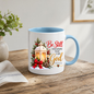 Religious Christmas Mug "Be Still And Know That I Am God" Be Still And Know That I Am God 325ml Ceramic Coffee Mug – Christian Scripture Mug with Psalm 46:10, Lantern & Pinecones | Religious Holiday Gift | Fast Dispatch by UK Seller (M3339)