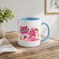Funny Mug "Mrs Always On The Toilet" Pink Phone Addict Bathroom Humour Ceramic Coffee Cup 350ml, Cute Novelty Gift for Wife Girlfriend Mum Sister Best Friend, Birthday Christmas Secret Santa Mothers Day Gag Present | Fast Dispatch by UK Seller (M1021)