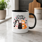 Funny Mug "Crazy Cat Lady" Novelty Coffee Mug | Cute Cartoon Cats Graphic Ceramic Tea Cup Perfect Gift for Cat Lovers 350ml | Available in Multicolours | Fast Dispatch by UK Seller (M1001)