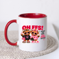 Birthday Highland Cows Mug "Oh Ffs! Another Year Older... Still Trouble Together" Oh Ffs! Another Year Older 325ml Ceramic Coffee Mug–Cute Highland Cows with Cupcakes, Handbags & Sunglasses | Funny Bestie Birthday Gift | Fast Dispatch by UK Seller (M3369)