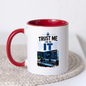 Tech Mug "Trust Me I'm In IT" Trust Me I'm In IT 325ml Ceramic Coffee Mug – Funny IT Specialist Workstation Mug with Multi-Monitor Setup, Lock & Circuit Graphics | Tech Gift | Fast Dispatch by UK Seller (M3333)