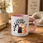 Funny Mug "Crazy Cat Lady" Novelty Coffee Mug | Cute Cartoon Cats Graphic Ceramic Tea Cup Perfect Gift for Cat Lovers 350ml | Available in Multicolours | Fast Dispatch by UK Seller (M1001)