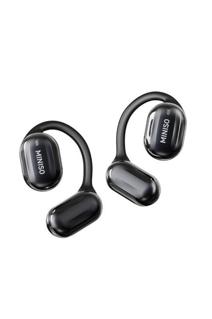 MINISO X30 Open-Ear Wireless Earbuds Clip-On Bluetooth Earphones with Smart Display Charging Case | HD Voice Long Battery Life